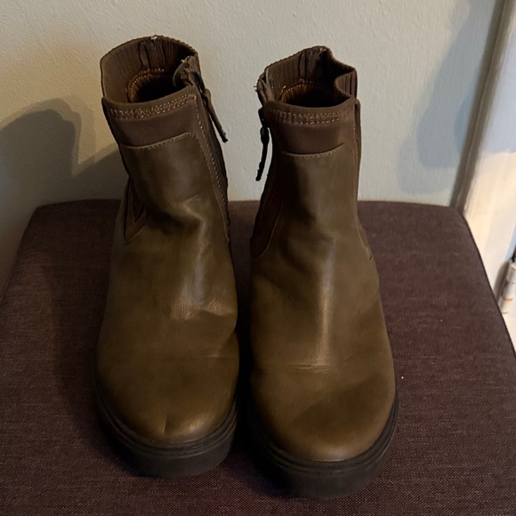 Dr. Scholl's Shoes - Women’s Brown Leather Boots